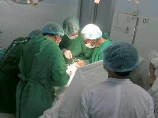 Quân y đảo Thổ Chu mổ cấp cứu thành công bệnh nhân viêm ruột thừa cấp